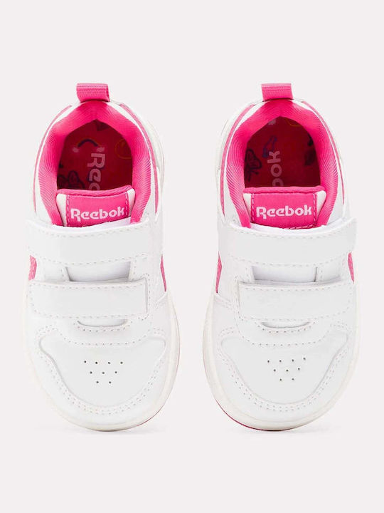 Royal Prime Kids Sneakers with Scratch White