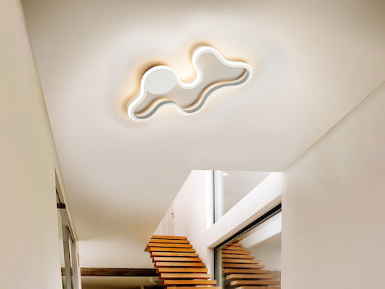Marea Lumină de Perete cu LED Integrat Alb 47cm
