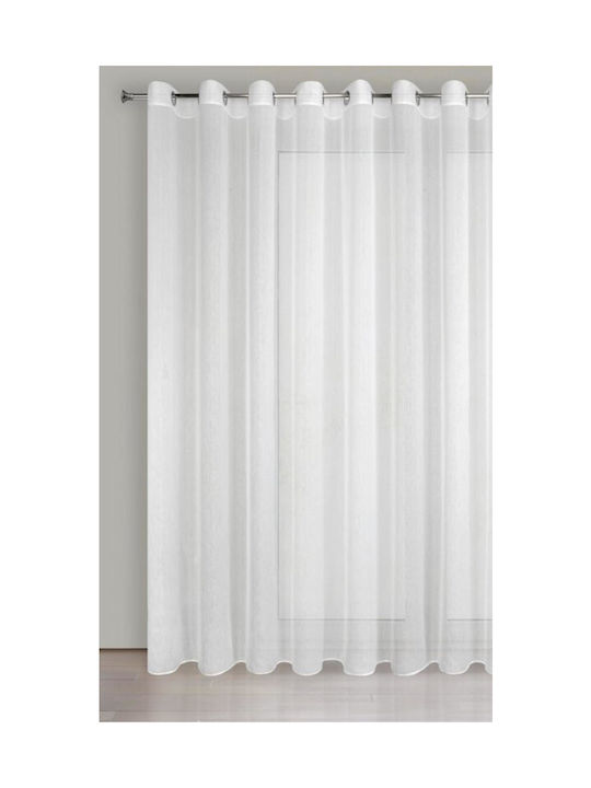 Ready Curtain Rebecca 400 X 250 Cm White
