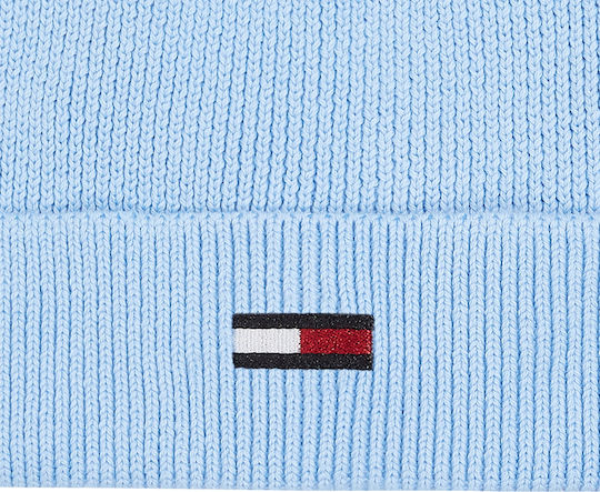 Beanie Unisex Beanie Knitted in Light Blue color