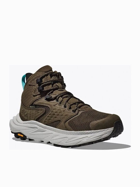 HOKA Anacapa 2 Men's Hiking Boots Waterproof with Gore-Tex Membrane Brown