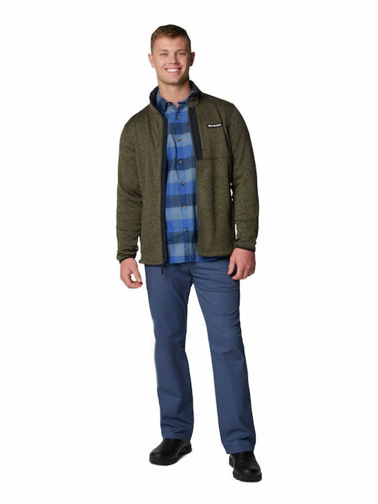 Weather Full Мъжка Жилетка Fleece Greenscape Heather 366