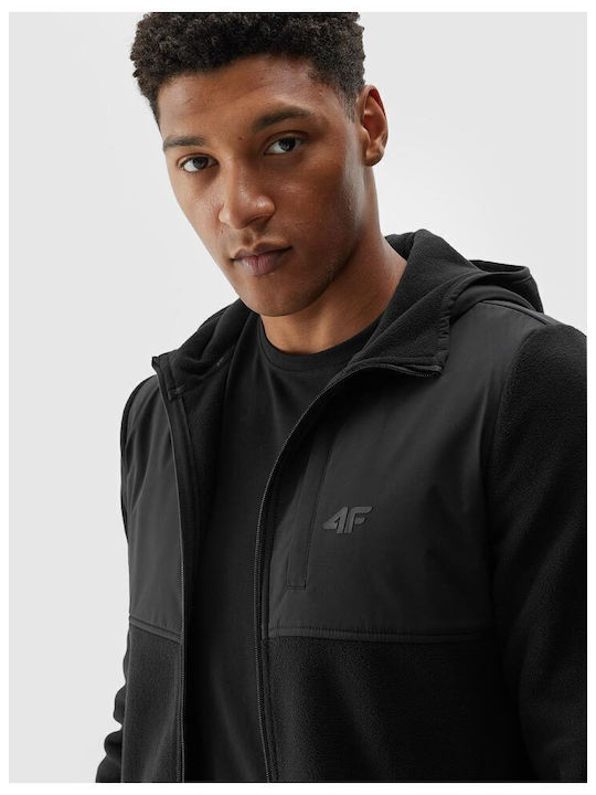 Мъжка Жилетка Fleece Черен