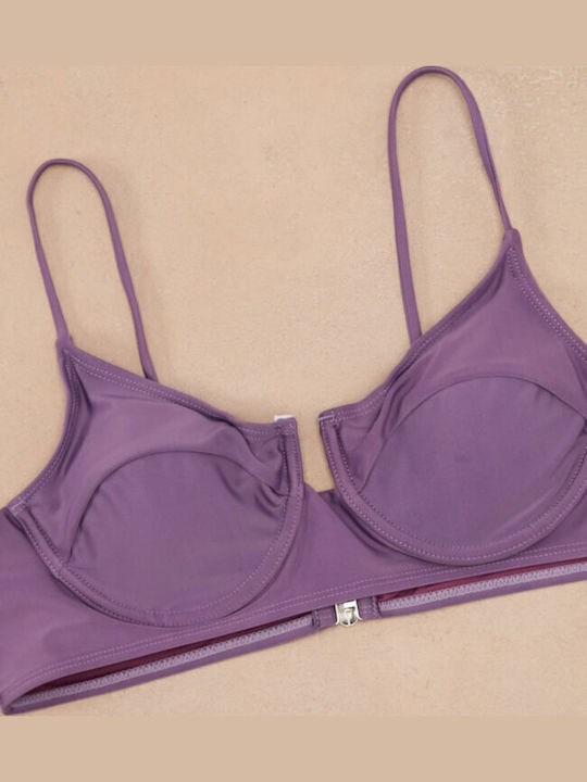 Gigi Bikini Sutien cu burete Lila
