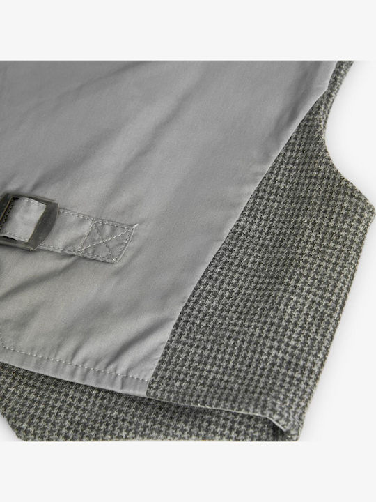 Kinderveste Baumwolle Grey