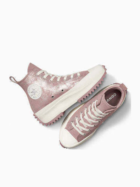 Run Star Hike Γυναικεία Chunky Μποτάκια Pink