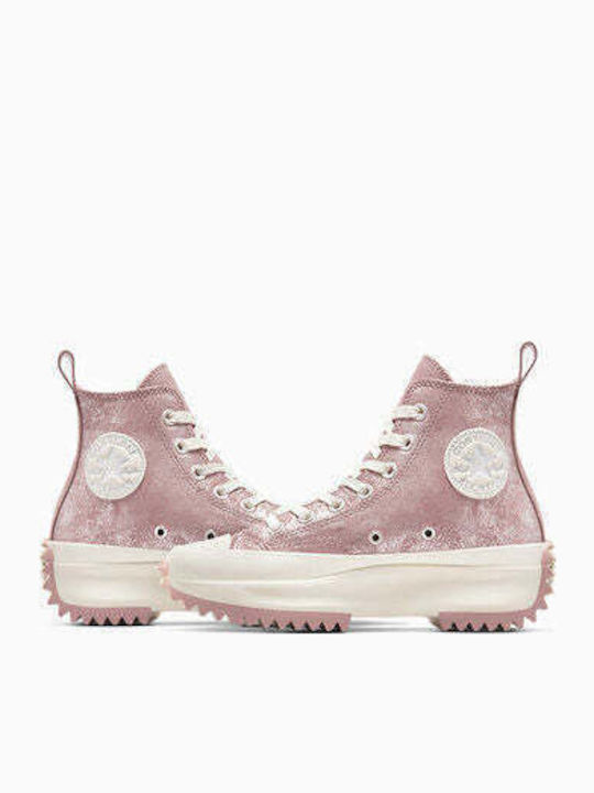 Run Star Hike Γυναικεία Chunky Μποτάκια Pink