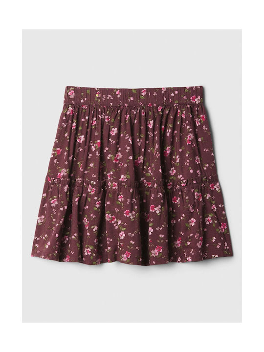 GAP Kids Skirt Floral Red