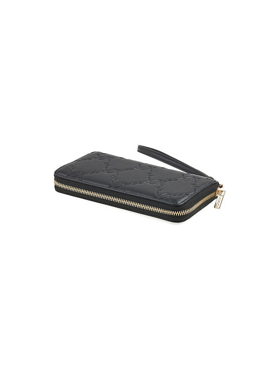 Verde Large Women's Wallet Black