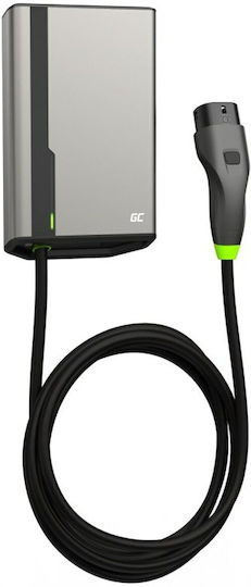 Green Cell Montat pe perete Stație de încărcare pentru mașini electrice 22kW cu Cablu încorporat Tipul 2 (EVGC021A2275)