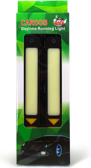 Rectangle Waterproof Daytime Running Lamps Car LED Suzuki Across 6W 2pcs