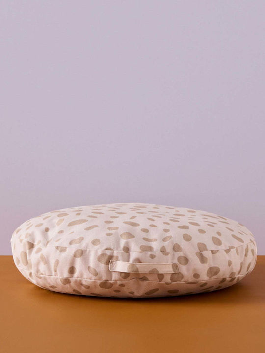 Kids Concept Rotund Pernă decorativă pentru copii Bej
