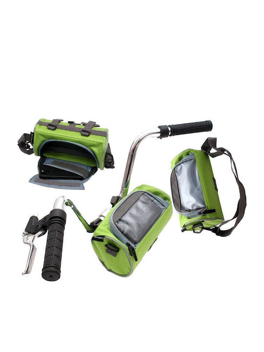 Dunlop 871125212801_GREEN Bicycle Handlebar Bag Green