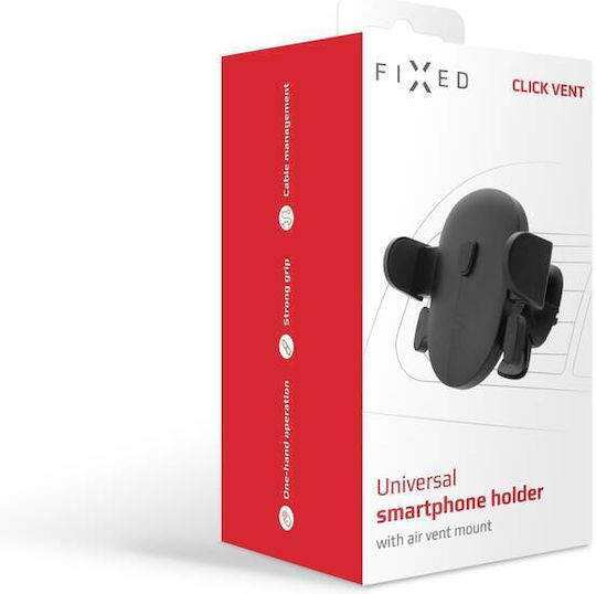 Fixed Car Mobile Mount with Adjustable Hooks Black