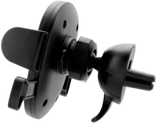 Fixed Car Mobile Mount with Adjustable Hooks Black