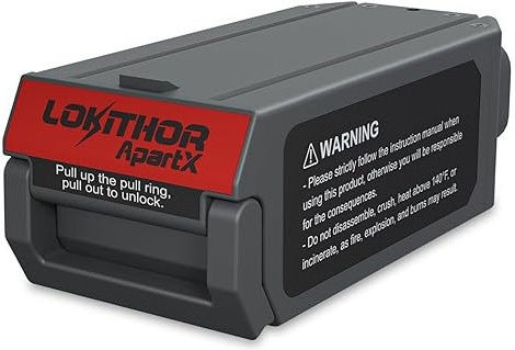 Lokithor ApartX Replacement Car Battery Jump Starter 3000A with Flashlight USB Pump Power Bank 12V 1500Ah