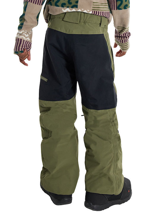 Burton Snow 24321100300 Pantaloni de schi și snowboard pentru copii Ski & Snowboard Verde