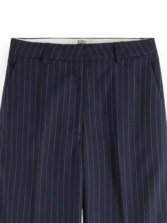 Scotch & Soda Edie Γυναικείο Υφασμάτινο Παντελόνι Night Blue