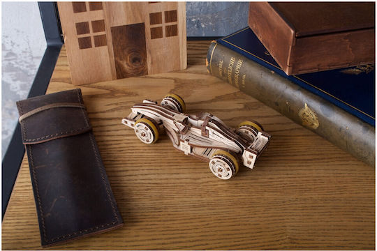 Ugears Holz-Bauspielzeug Compact Racer