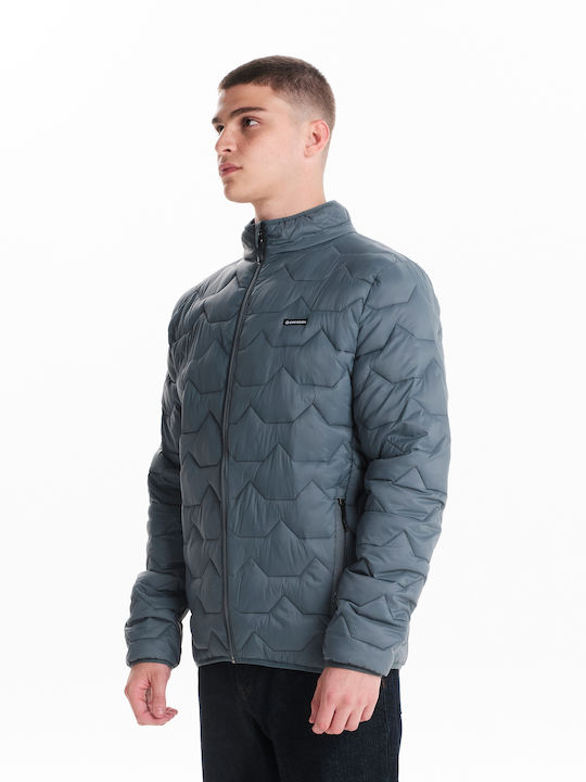 Emerson Herren Winter Jacke Puffer Wasserdicht und winddicht Grün