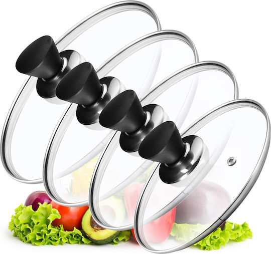 Kadax Glass Lid for Pot 28cm 3 Pieces 31576