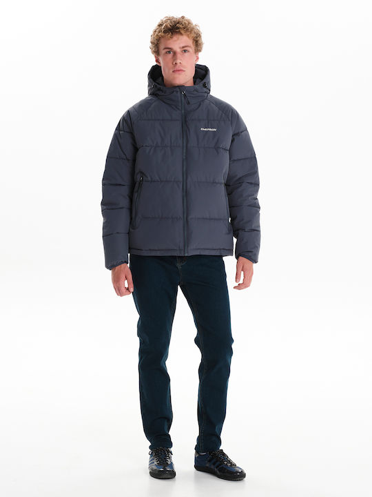 Winter Jacke Puffer Wasserdicht und Winddicht Blau