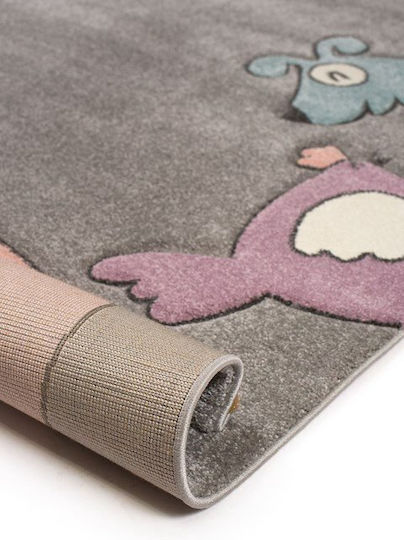 Viokarpet Yolo Kids Rug Gri 160x230cm