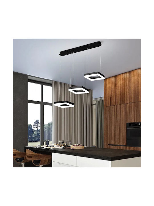 Powertech Pendant Light LED with Natural White Light Black