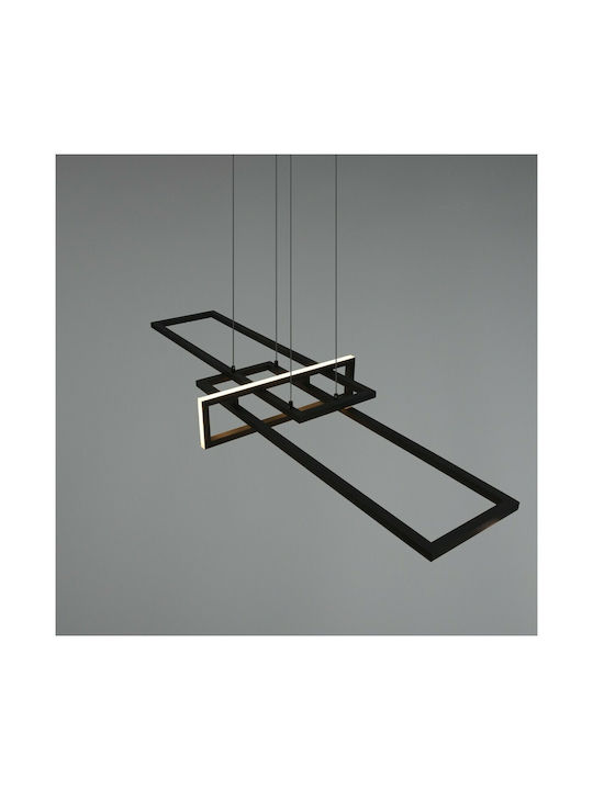 Trio Lighting Salinas Pendant Light LED Black