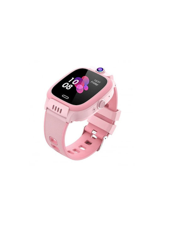 Kids Smartwatch Y31 with Rubber/Plastic Strap Pink