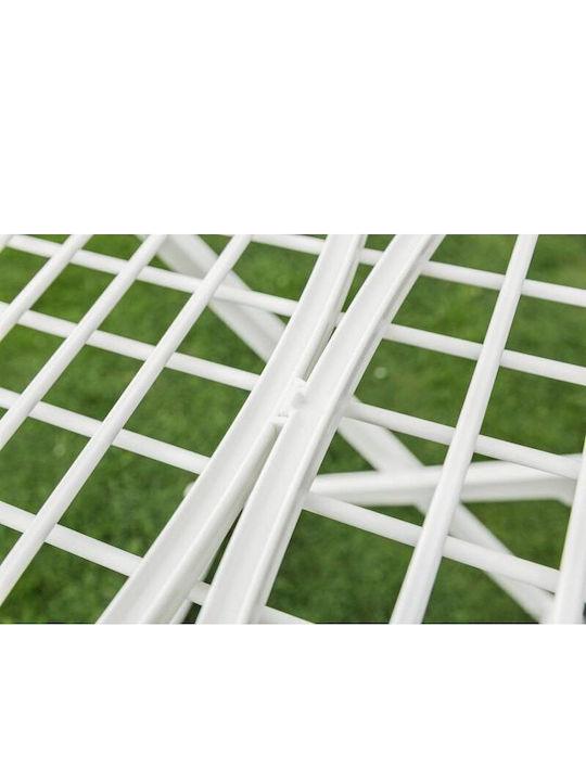 Vileda Solar Plastic Folding Floor Clothes Drying Rack 182x55cm