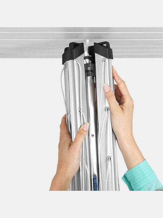 Brabantia Сгъваем Аплъстра Подов за Градината с Дължина на Разпъване 50м