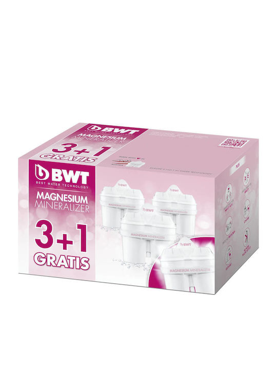 BWT Water Filter Replacement for Pitcher Longlife 4pcs