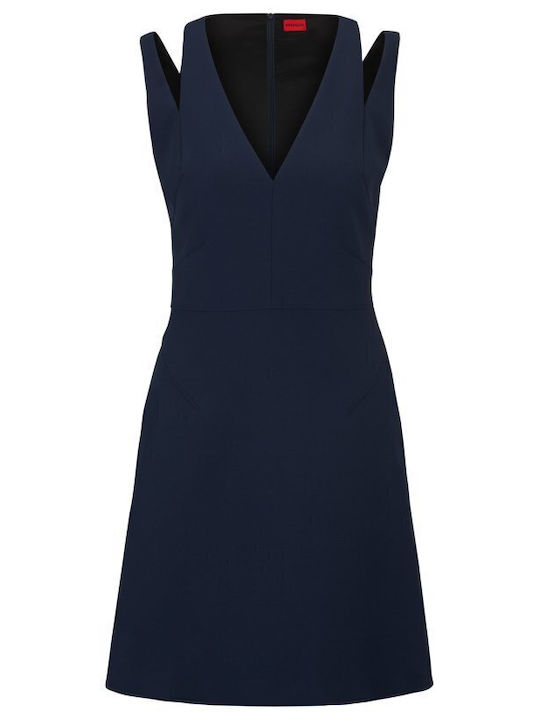 Hugo Boss Mini Dress Blue