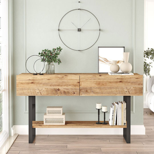 Pine Конзолна маса Дървена Pine Д138.8xШ43xВ75.7cm