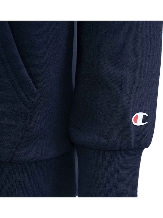 Kids Sweatshirt with Hood and Pockets Blue