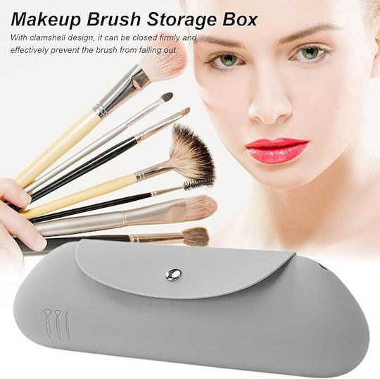 Grey Brush Carrying Case