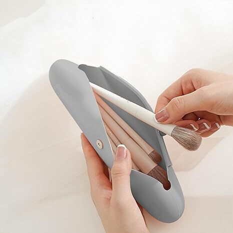Grey Brush Carrying Case