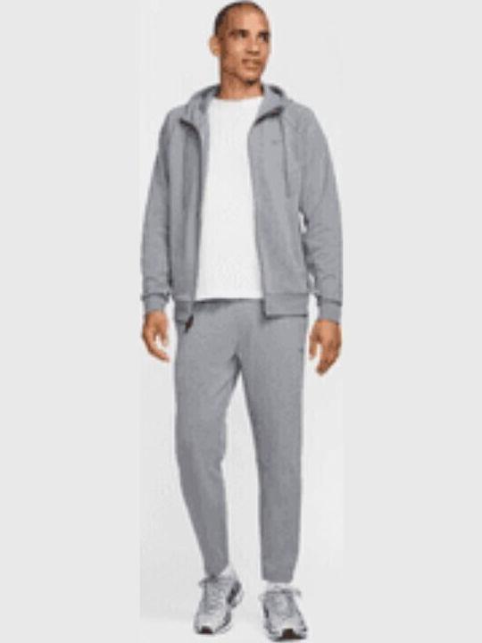 Primary Fz Hoodie Dri-Fit Ζακέτα Γκρι