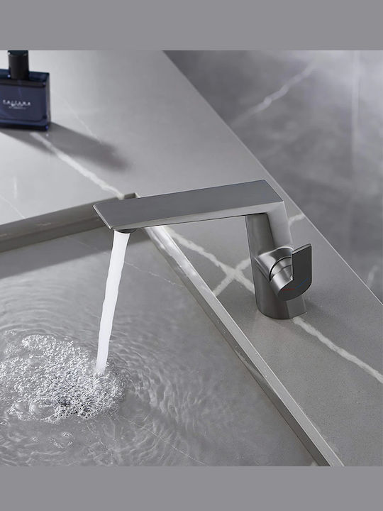 Naron Mixing Sink Faucet Gun Metal