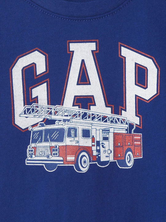 GAP Kinderhemd Langarm BELLWETHER BLAU Graphic