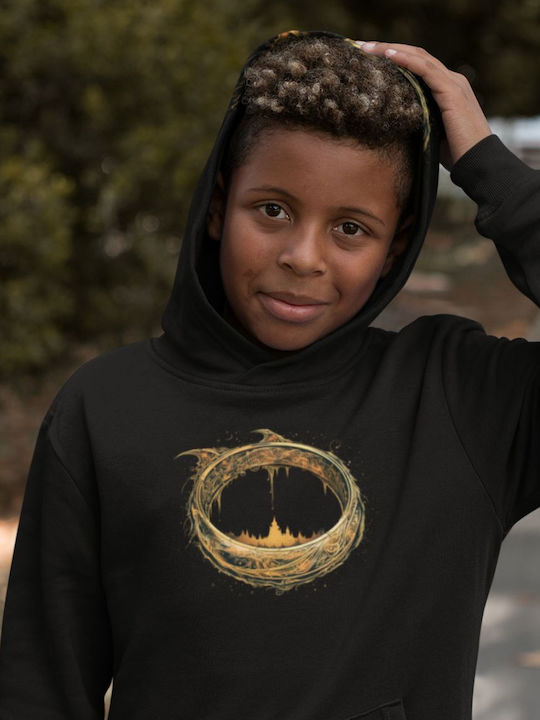 TKT Kids Sweatshirt with Hood Black