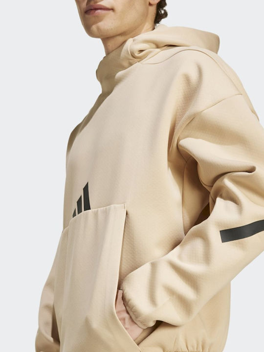 Z.N.E. Sweatshirt with Hood Beige