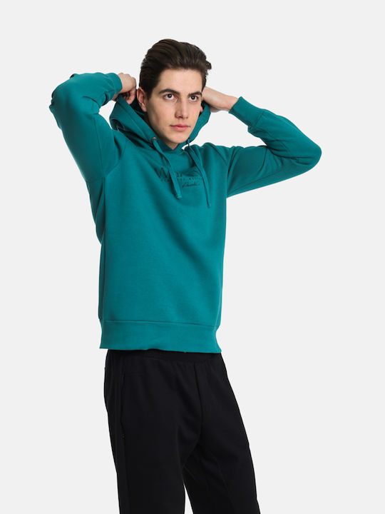 Paco & Co Herren Sweatshirt Deep Teal