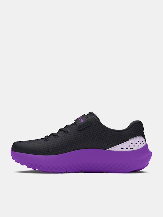 Surge 4 Kids Sports Shoes Running with Hoop & Loop Closure Purple