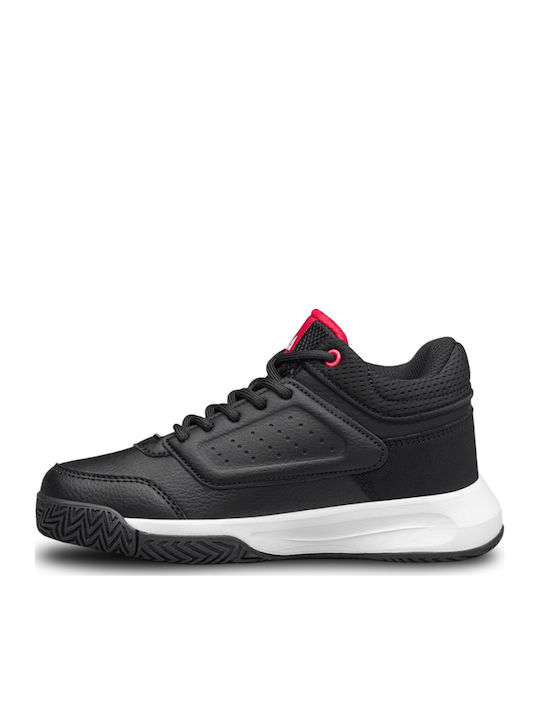 Memory Dunk 2 Nanobionic Waterproof Kids Sports Shoes Basketball with Laces Black