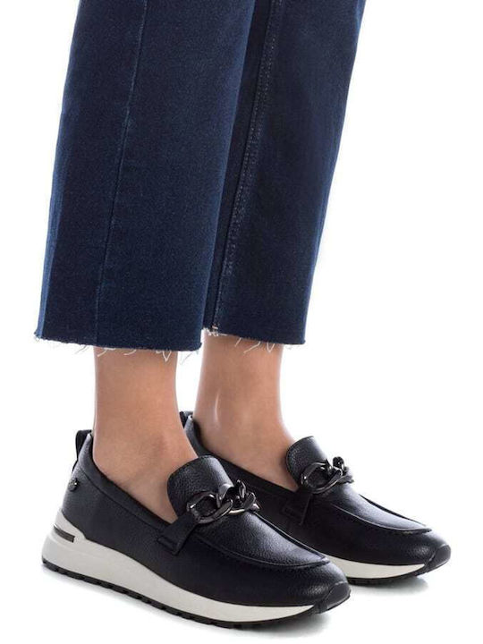 Women's Moccasins in Black Color