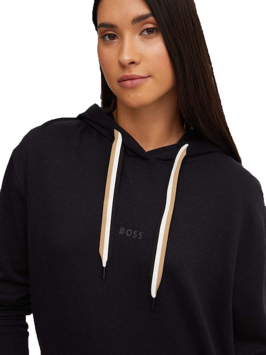 Hugo Boss Women's Hooded Sweatshirt Black