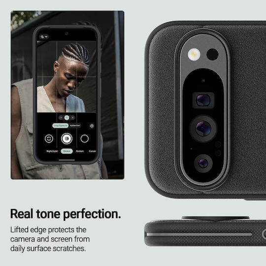 Caseology Athlex Back Cover Σιλικόνης Μαύρο (Google Pixel 9 Pro XL)