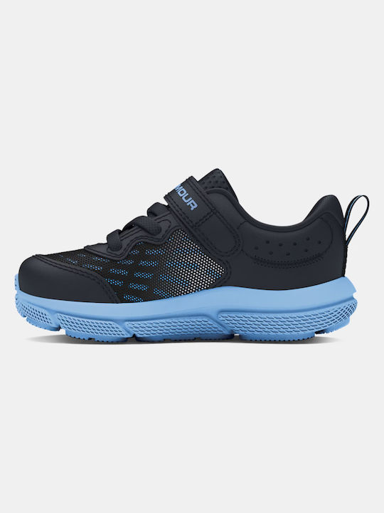 Under Armour Αθλητικά Παιδικά Παπούτσια Running Assert 10 Μαύρα